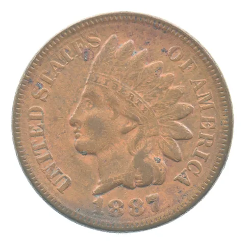 1887 Indian Head Cent *7267