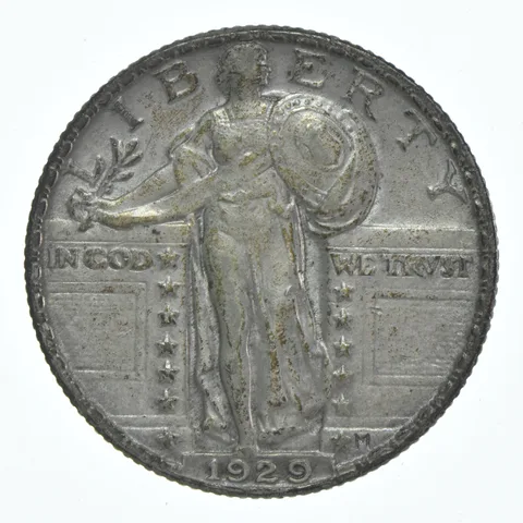 1929 Standing Liberty Quarter a6115