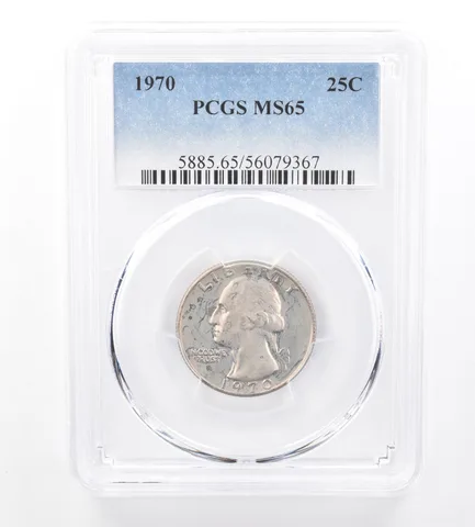 1970 Washington Quarter MS65 PCGS Beautiful Tone a1774