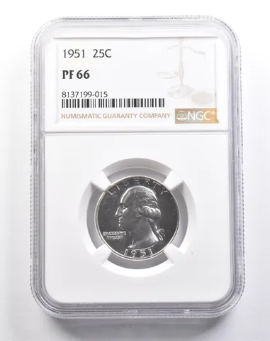 1951 Washington Quarter PF66 NGC a4880