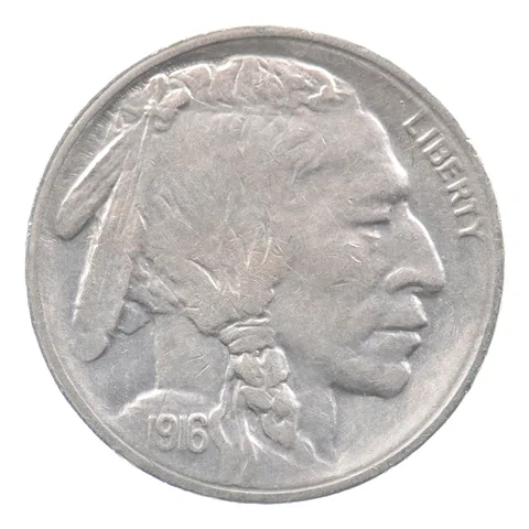 1916-S Indian Head Buffalo Nickel a2965