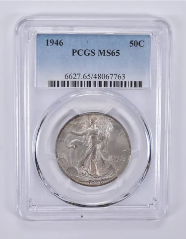 1946 Walking Liberty Half Dollar MS65 PCGS *9202