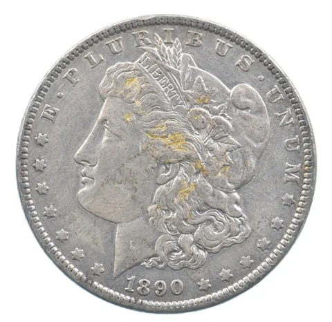 Better 1890 Morgan Silver Dollar - 90% US Coin - Nice Coin *510