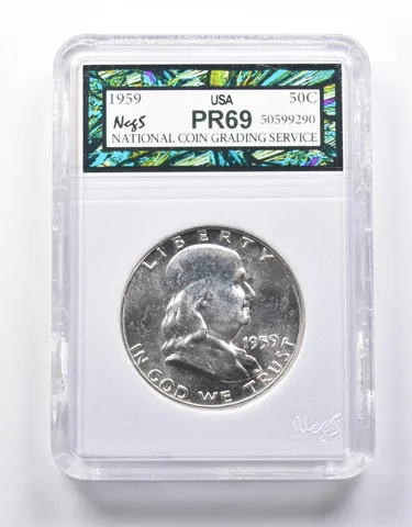 1959 Franklin Half Dollar Proof *8568
