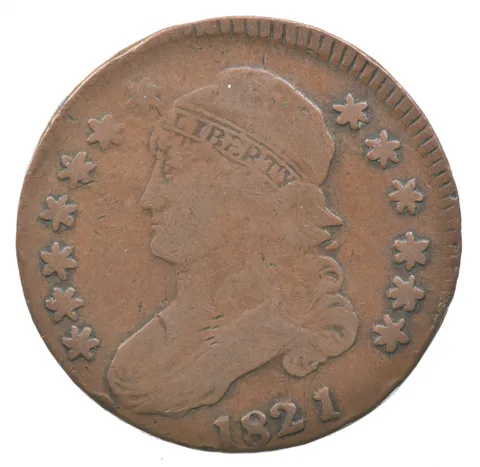 1821 Capped Bust Half Dollar Contemporary *4638