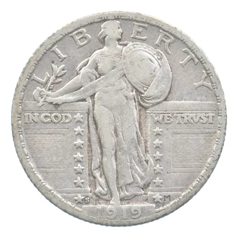 1919-S Standing Liberty Quarter *2267