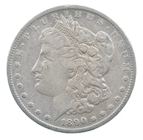 Early - 1890-S Morgan Silver Dollar - 90% US Coin *024