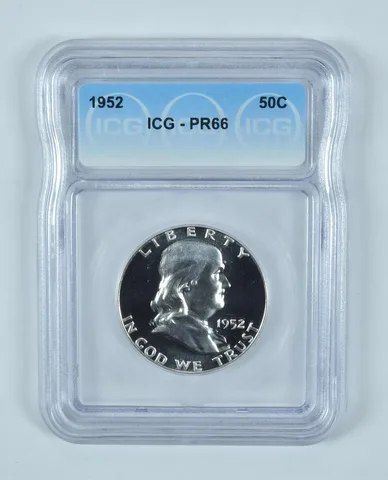 1952 Franklin Half Dollar PR66 ICG