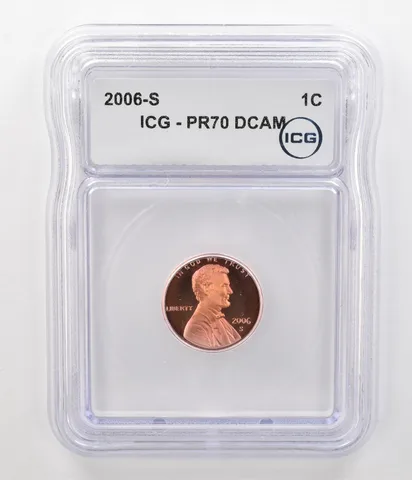 2006-S Lincoln Memorial Cent PR70 DCAM ICG Beautiful Tone a3641