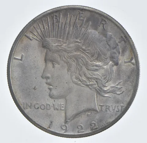Better - 1922-S Peace Silver Dollar - 90% US Coin *705