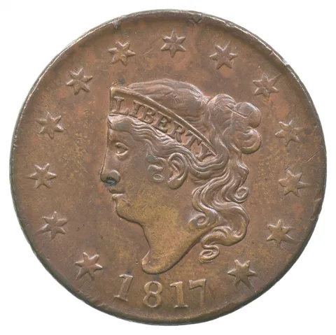 1817 Liberty Matron Head Large Cent a7080