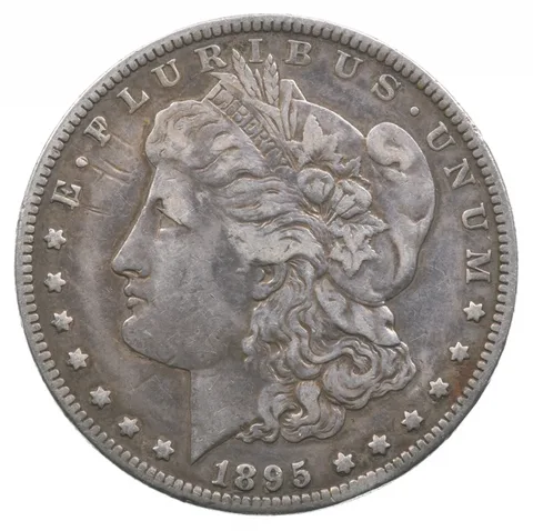 1895-S Morgan Silver Dollar Key! *3044