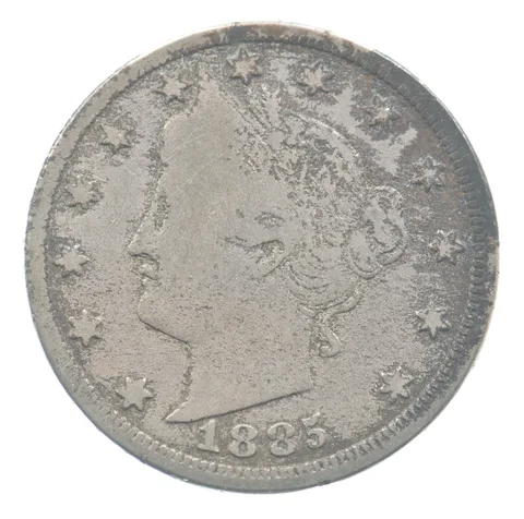 1885 Liberty V Nickel *9385