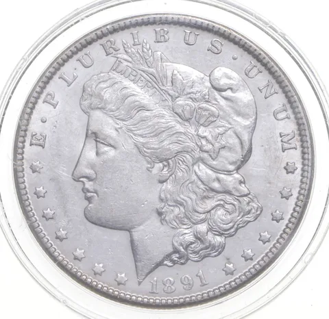 1891-CC Morgan Silver Dollar *5640