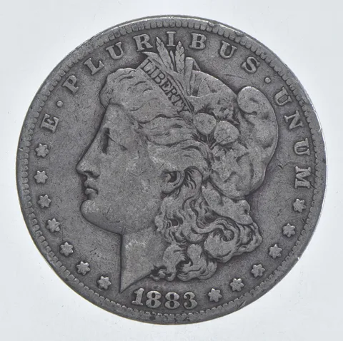 Early - 1883-S Morgan Silver Dollar - 90% US Coin *970