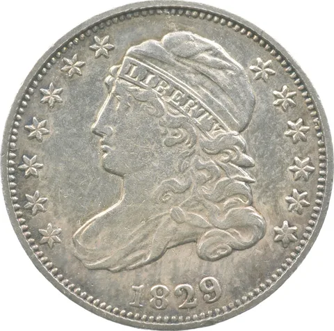 1829 Capped Bust Dime Small 10c *9030