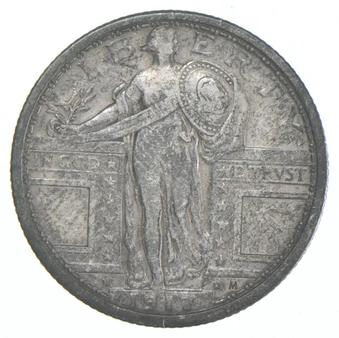 1917 Standing Liberty Quarter Type 1 a6040