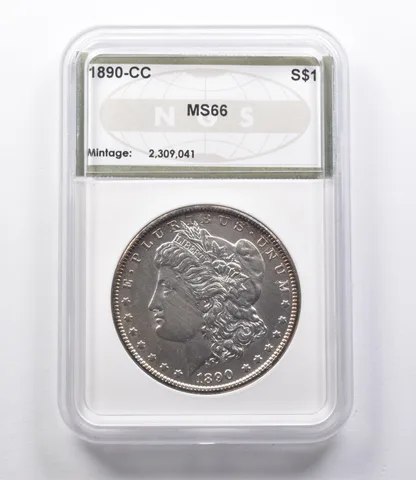 1890-CC Morgan Silver Dollar *2801