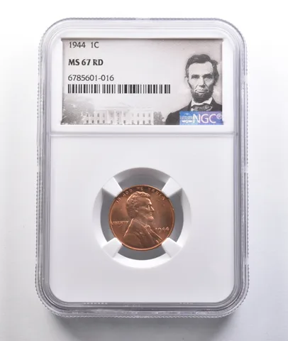 1944 Lincoln Wheat Cent MS67 RD NGC *6811