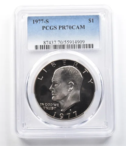 1977-S Eisenhower $1 PR70 CAM PCGS *4871