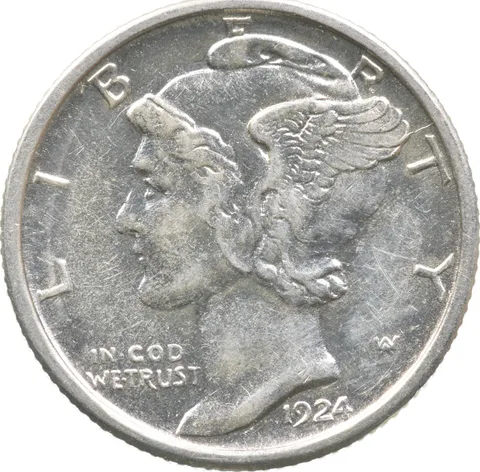 1924-S Mercury Dime *3643