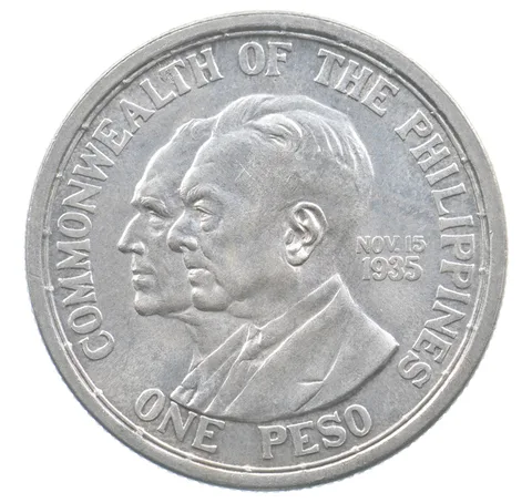 1936 M Philippines Peso Commonwealth KM#177 *2085