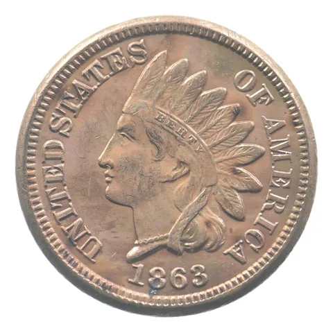 1863 Indian Head Cent *8879