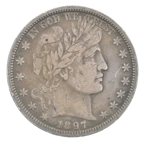 1897-O Barber Half Dollar Beautiful Tone *9747