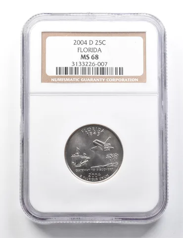 2004-D Washington State Quarter Florida MS68 NGC a9388