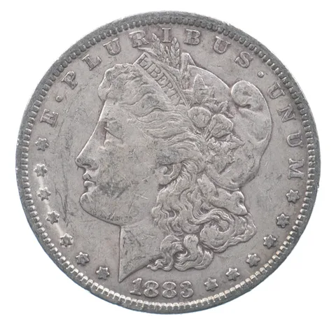 Early - 1883 Morgan Silver Dollar - 90% US Coin *985