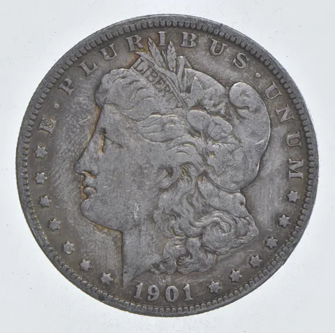 Early - 1901-O Morgan Silver Dollar - 90% US Coin *116