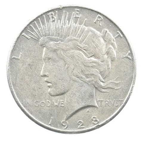 1928-S Peace Silver Dollar a1847