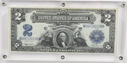 1899 $2 United States Silver Certificate Large Note *7332