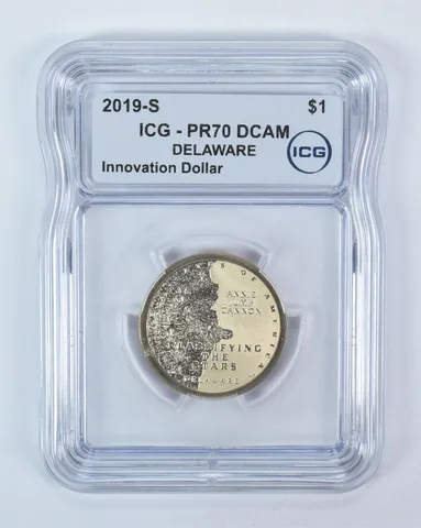 2019-S Innovation $1 Annie Jump Cannon DE PR70 DCAM ICG