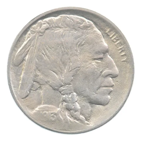 1913 Indian Head Buffalo Nickel Type 1 *2075