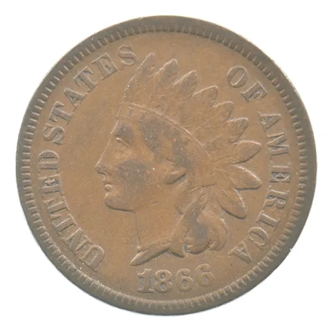 1866 Indian Head Cent *6987