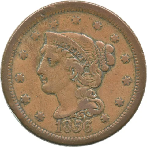 1856 Liberty Head Large Cent a2346