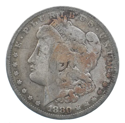 Early - 1880 Morgan Silver Dollar - 90% US Coin *948