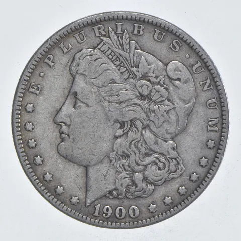 Early - 1900 Morgan Silver Dollar - 90% US Coin *974