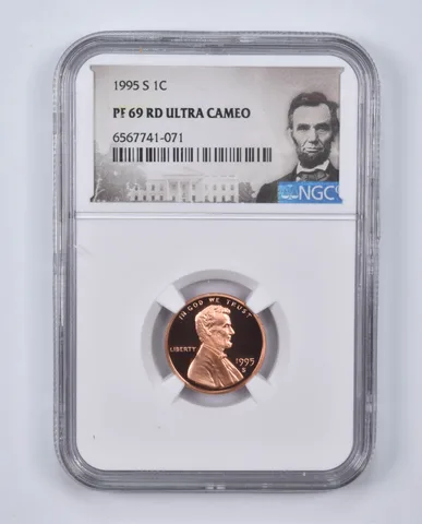 1995-S Lincoln Memorial Cent PF69 RD UCAM NGC Special Lbl
