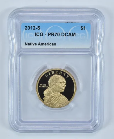 2012-S Sacagawea $1 Trade Routes PR70 DCAM ICG