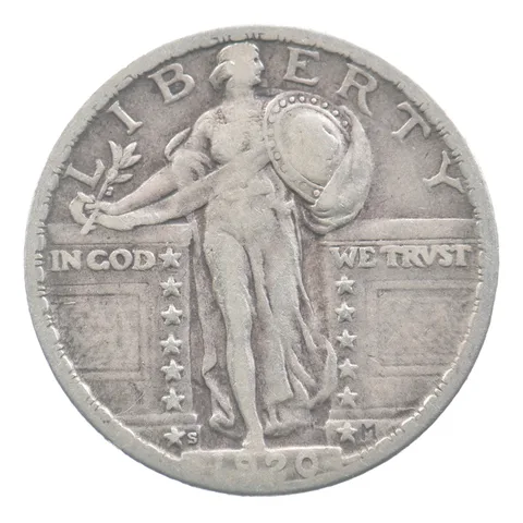 1920-S Standing Liberty Quarter *4465