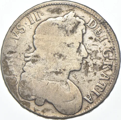 1677 United Kingdom 1 Crown Great Britain *7971