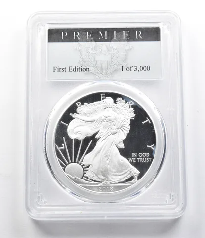PR70 DCam 2018-W American Silver Eagle First Edition 1 of 3000 PCGS a5919