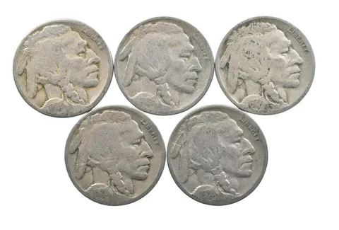 BETTER Lot 1928-S 1928-S 1927 1928-S 1928-S Buffalo Nickel Collection *192