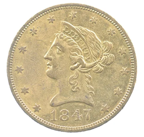 1847-O $10 Liberty Head Gold Eagle *9609