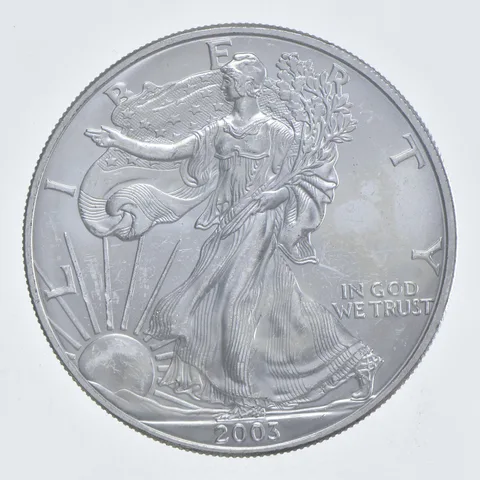 Better Date 2003 American Silver Eagle 1 Troy Oz .999 Fine Silver *740