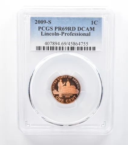 2009-S Lincoln Cent Professional Life PR69 RD DCAM PCGS Beautiful Tone *7737