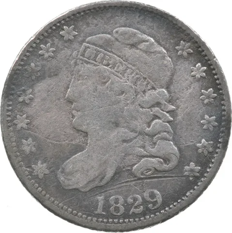 1829 Capped Bust Half Dime LM-14 LM 14 *5474