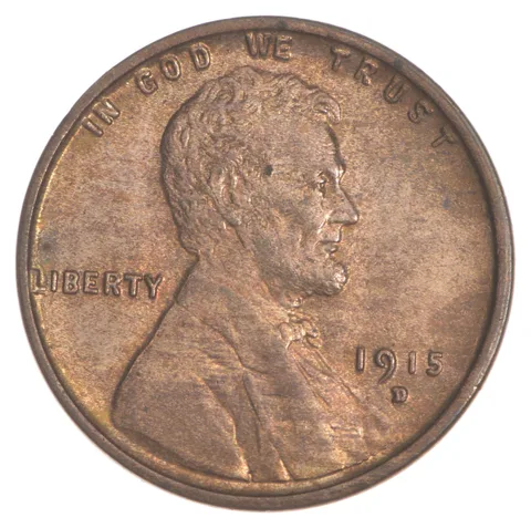 1915-D Lincoln Wheat Cent a7523